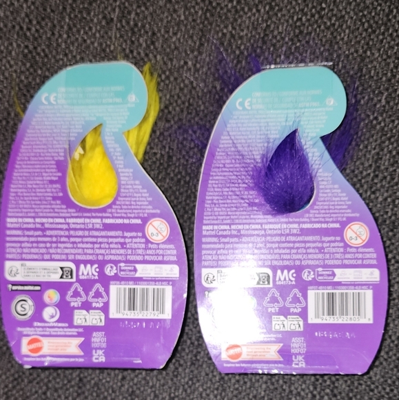 The DreamWorks Trolls Band Together Viva and Branch Small Dolls - Picture 5 of 5